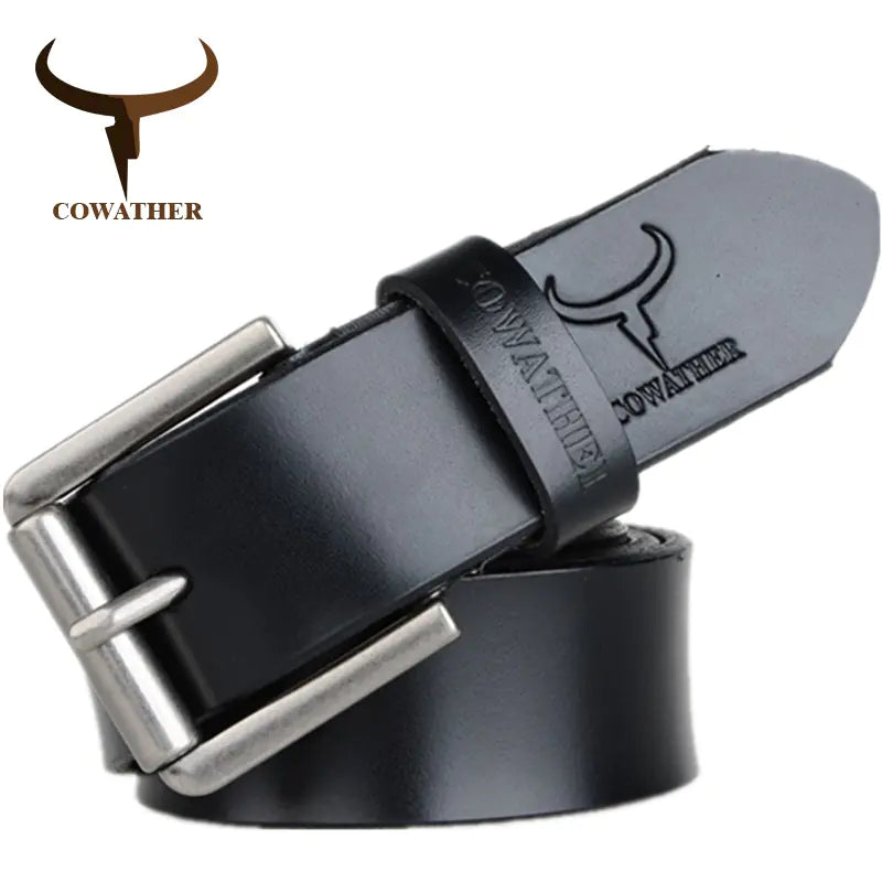 Luxury Leather Belt for Men 100-130cm