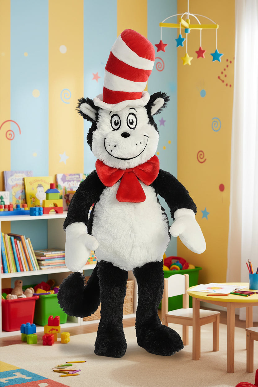 Aurora® Whimsical Dr. Seuss™ Cat in The Hat Stuffed Animal