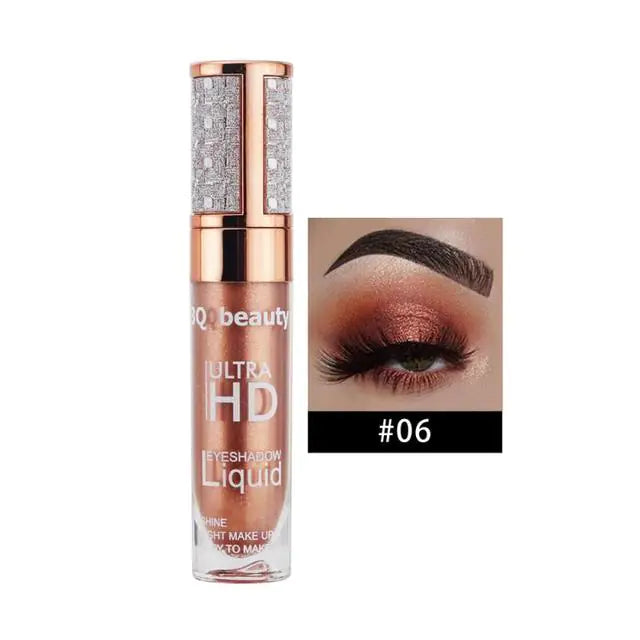 3Q Beauty Diamond Liquid Eyeshadow with Pearlescent Glitter Shine