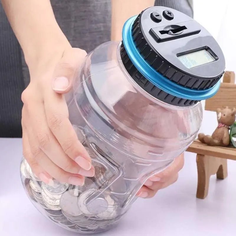 Electronic Counting Piggy Bank