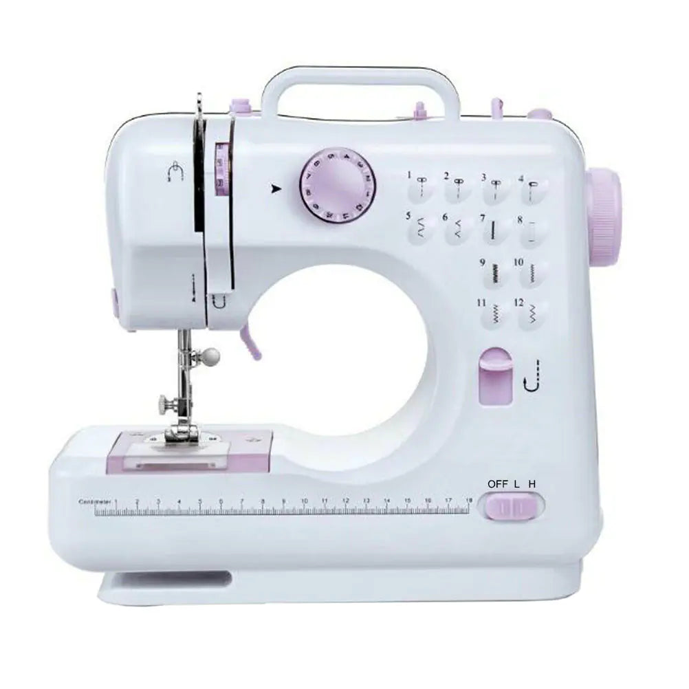 Mini Multifunctional Electric Sewing Machine for Beginners - Adjustable Speed