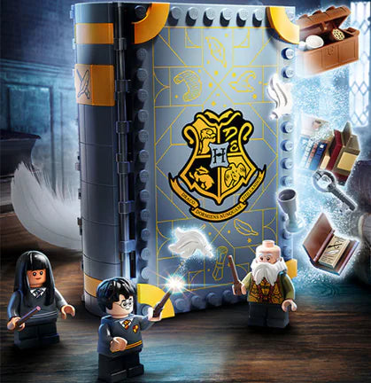 Harry Potter Hogwarts Magic Potion Defense Book Building Blocks