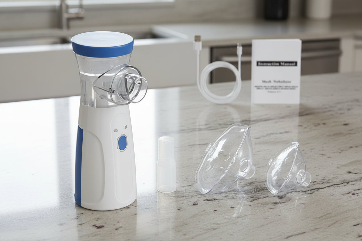 Portable Asthma Nebulizer Inhaler Device