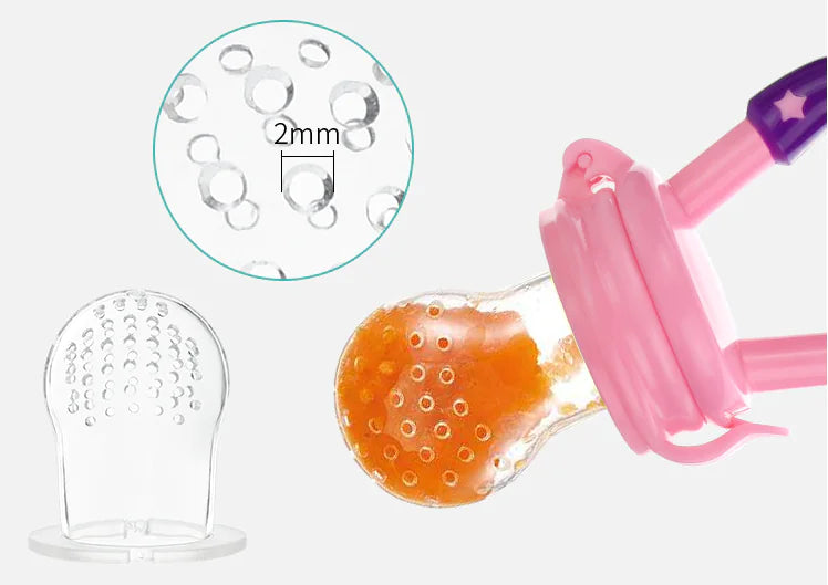 Pacifier and Baby Food Feeder for Infants