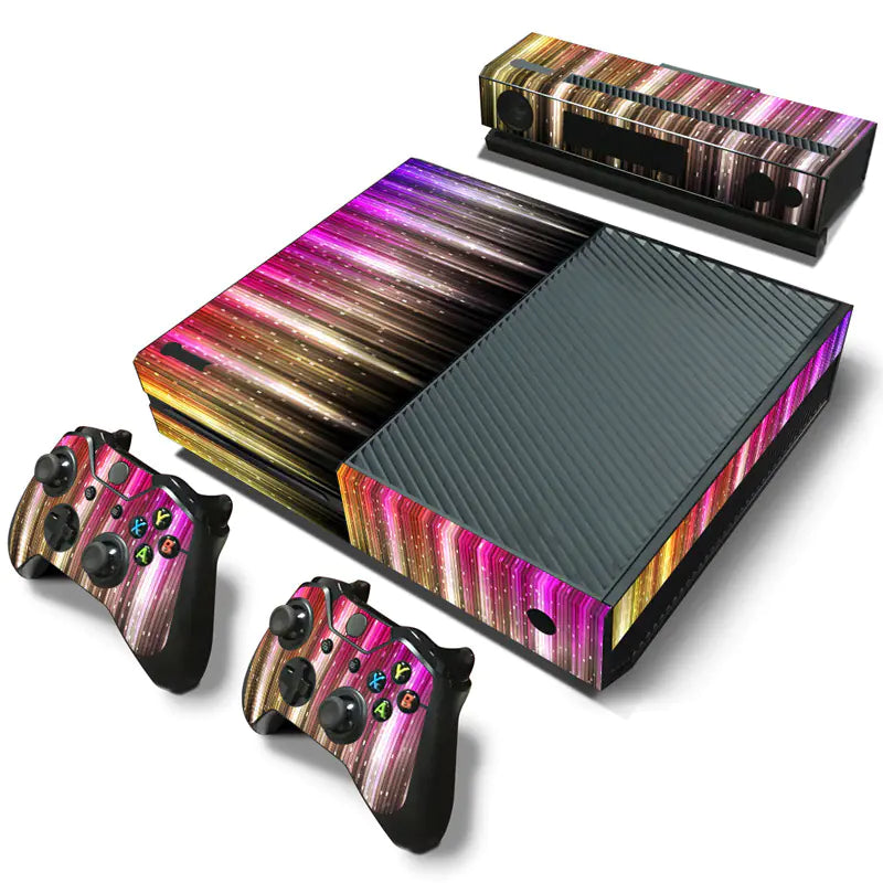 Xbox One Console Skin and Stickers Set